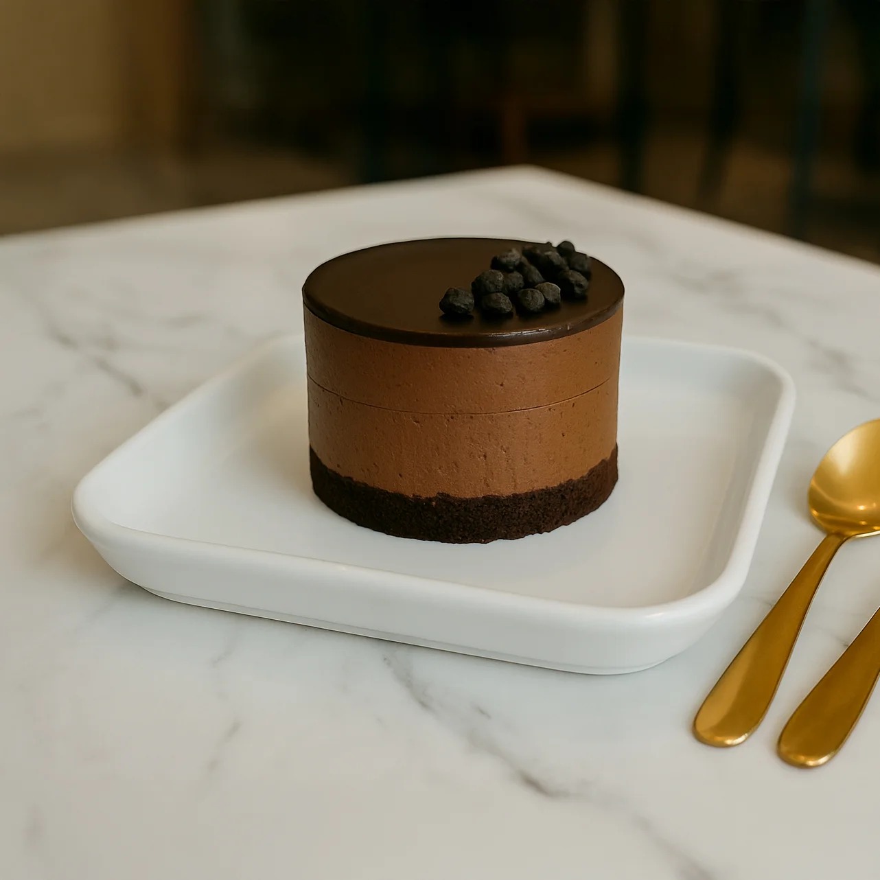Belgian Chocolate Mono Cake